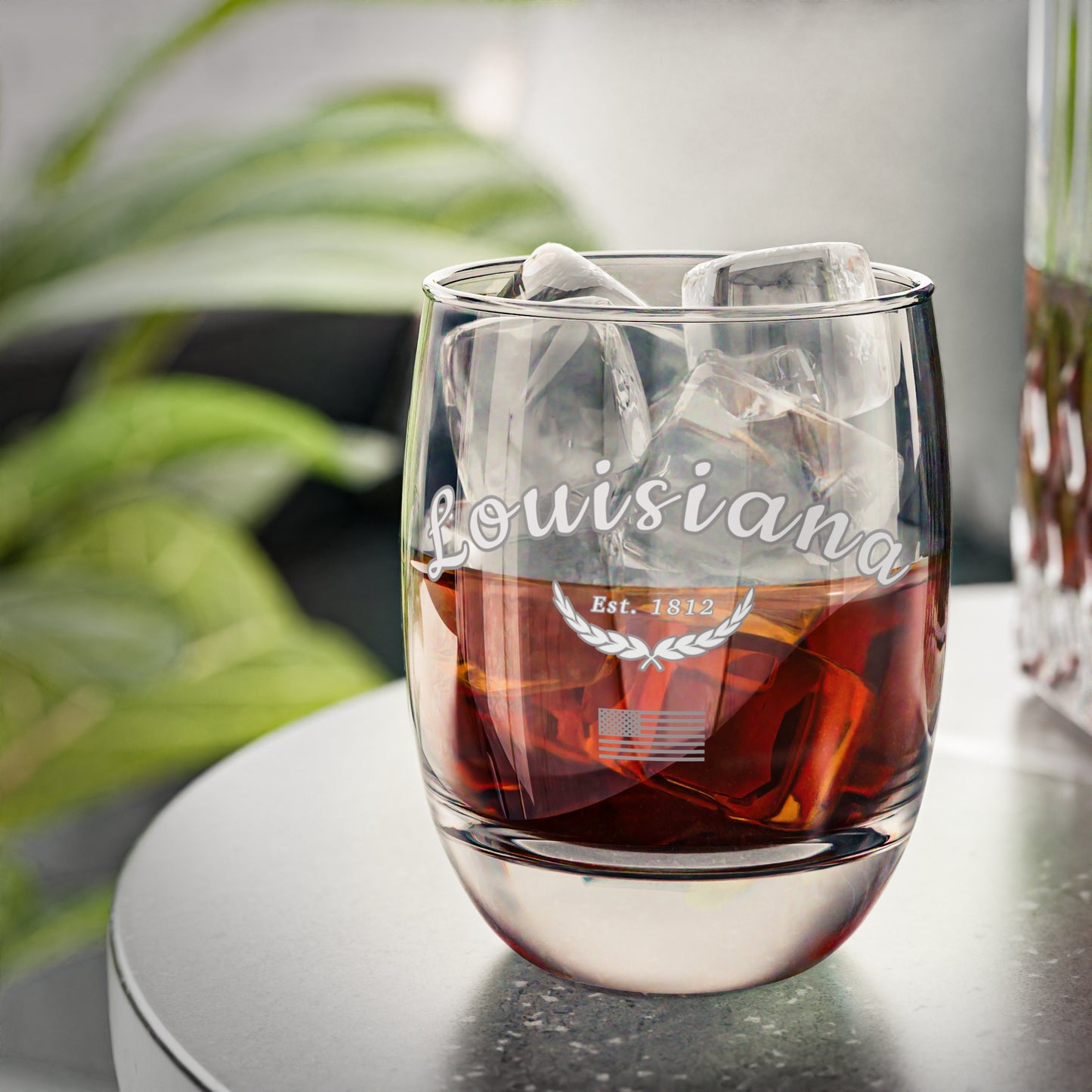 Louisiana Est. 1812 - Whiskey Glass