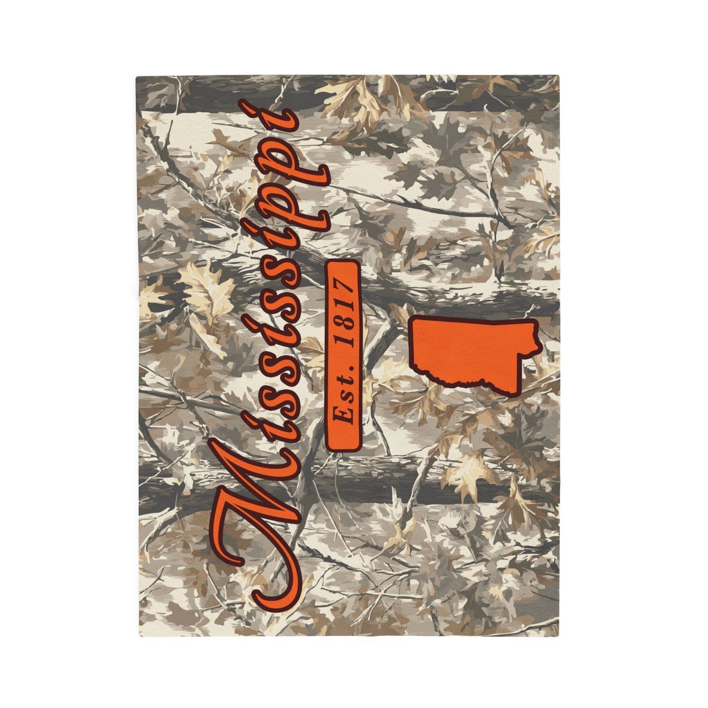 Mississippi "Woodland" - Plush Blanket