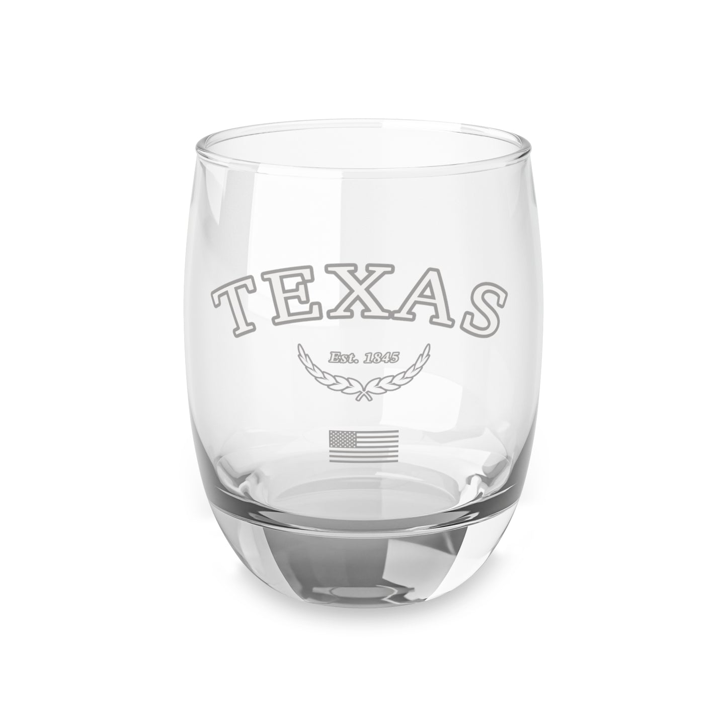 Texas Est. 1845 - Whiskey Glass