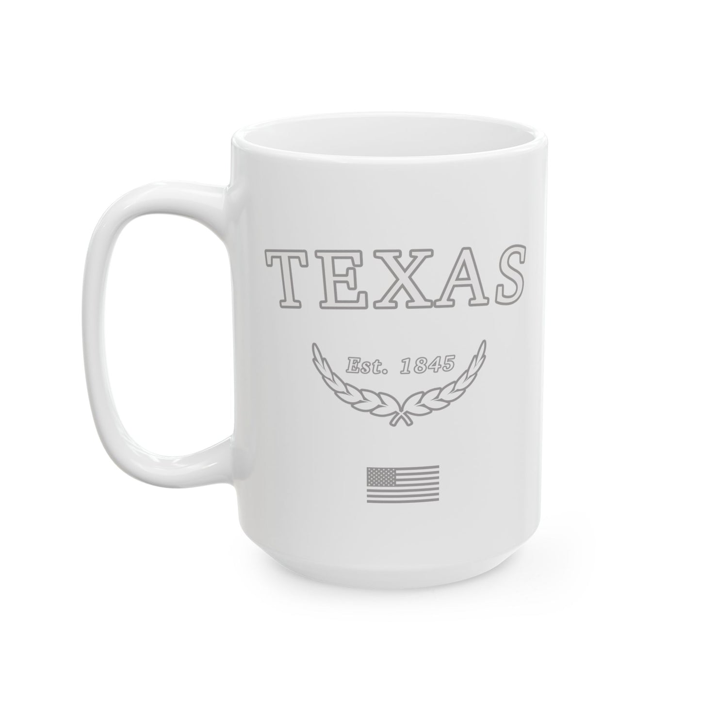 Texas "White Out" -  Ceramic Mug