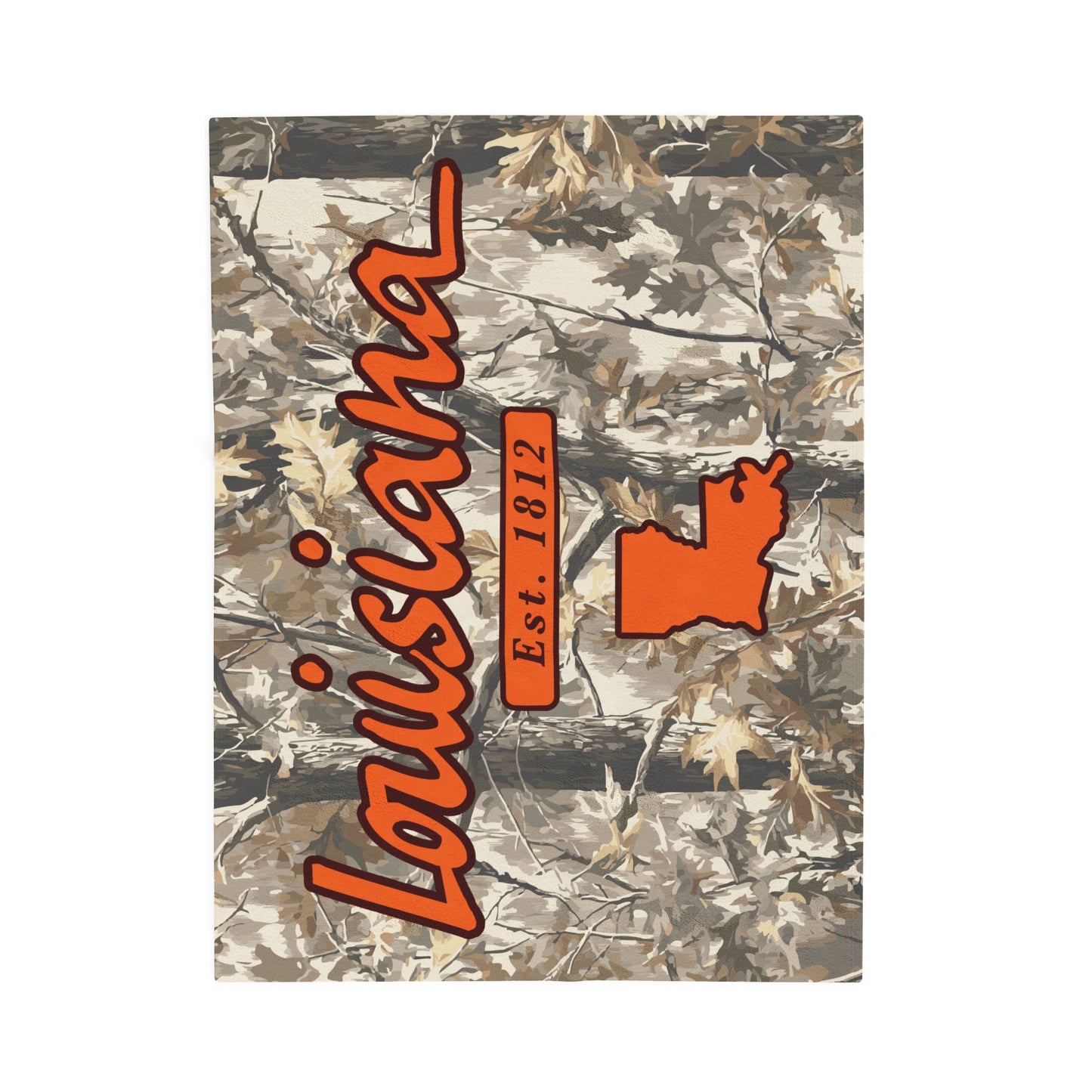 Louisiana "Woodland" - Plush Blanket