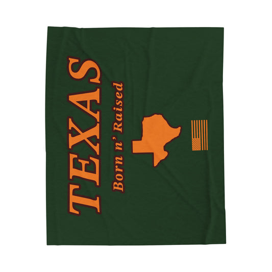 Texas "Hunter" Plush Blanket