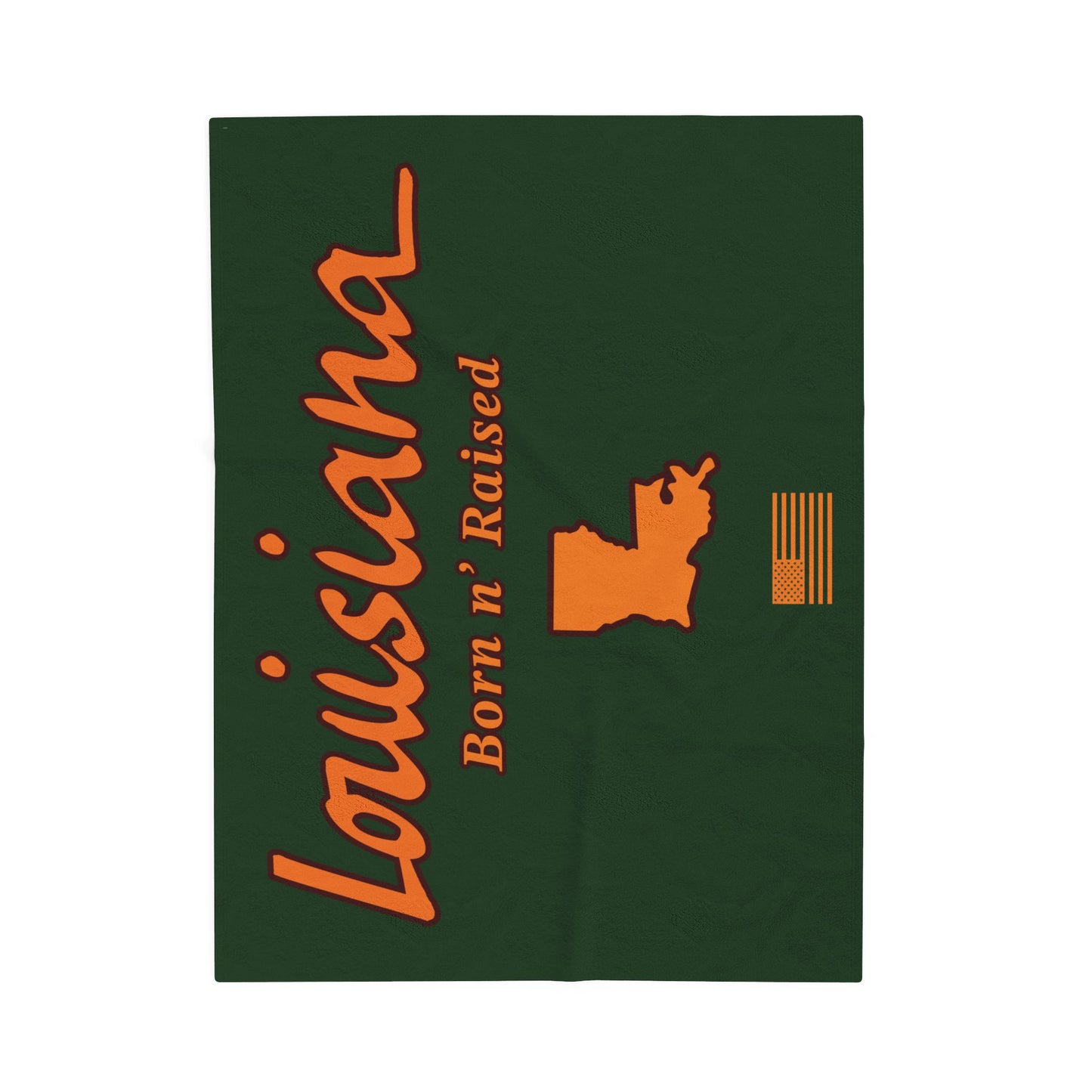 Louisiana "Hunter" Plush Blanket