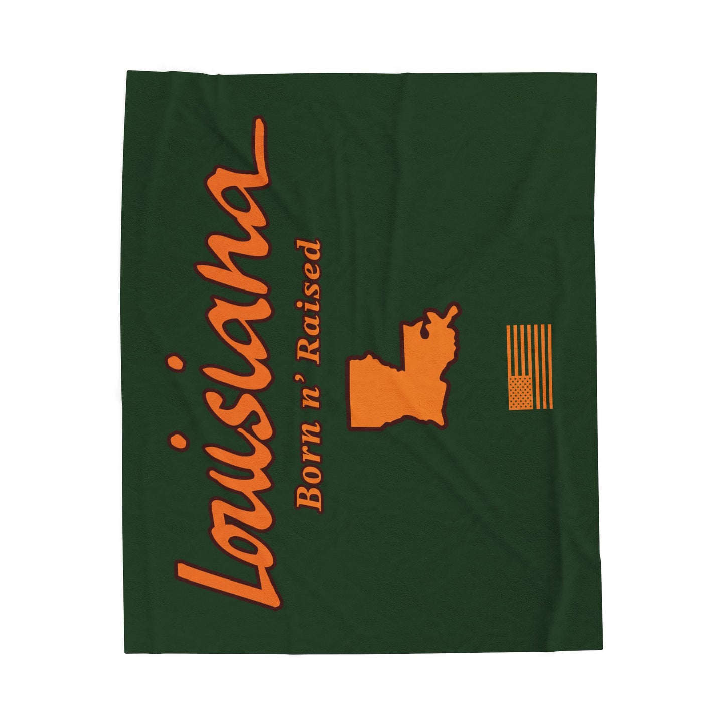 Louisiana "Hunter" Plush Blanket
