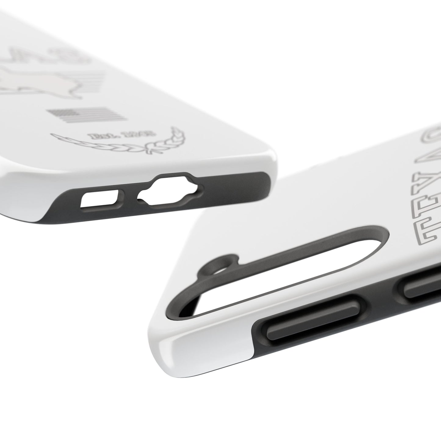 Texas "White Out" -  2 Piece Phone Case