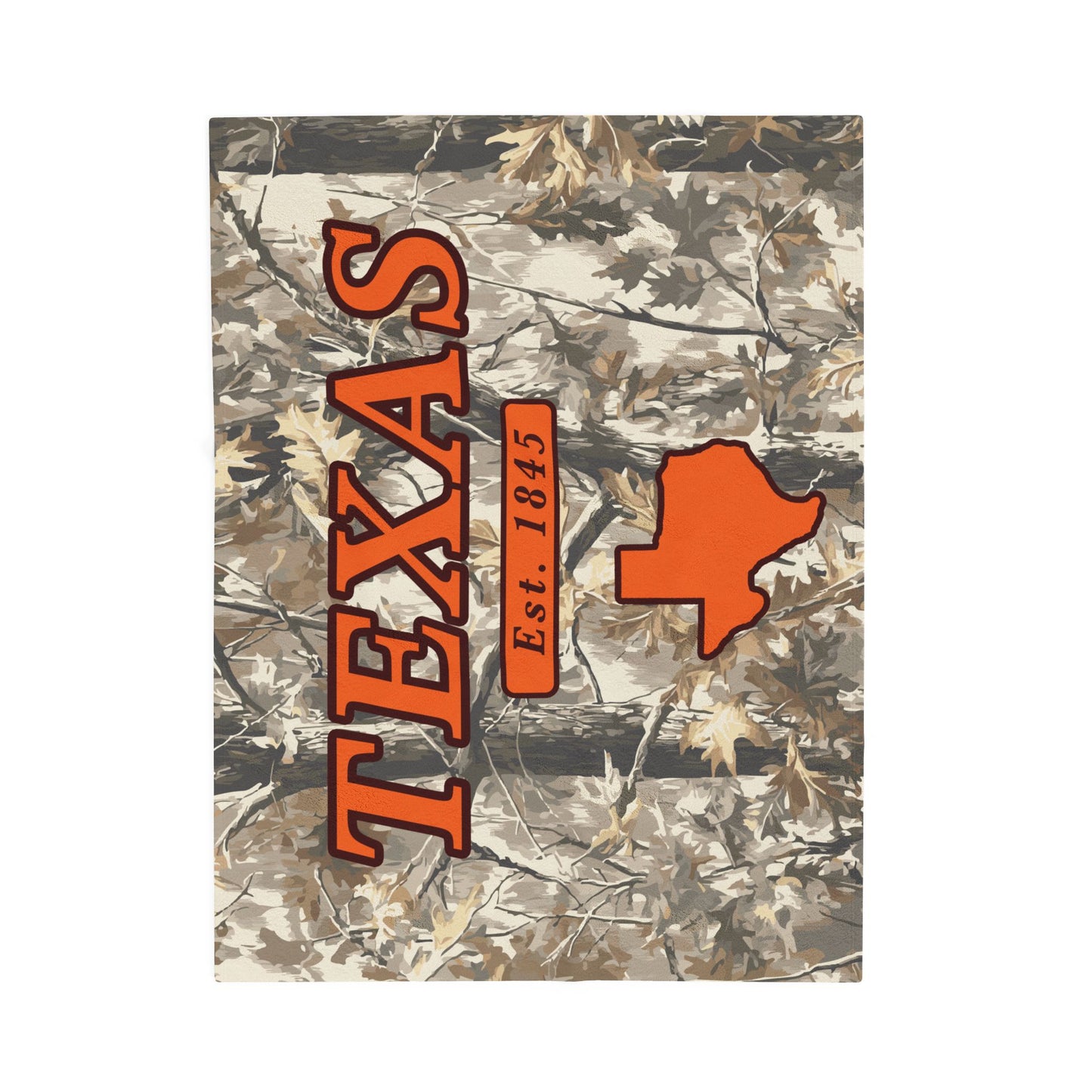 Texas "Woodland" - Plush Blanket