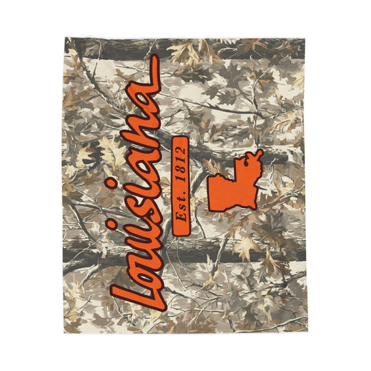 Louisiana "Woodland" - Plush Blanket