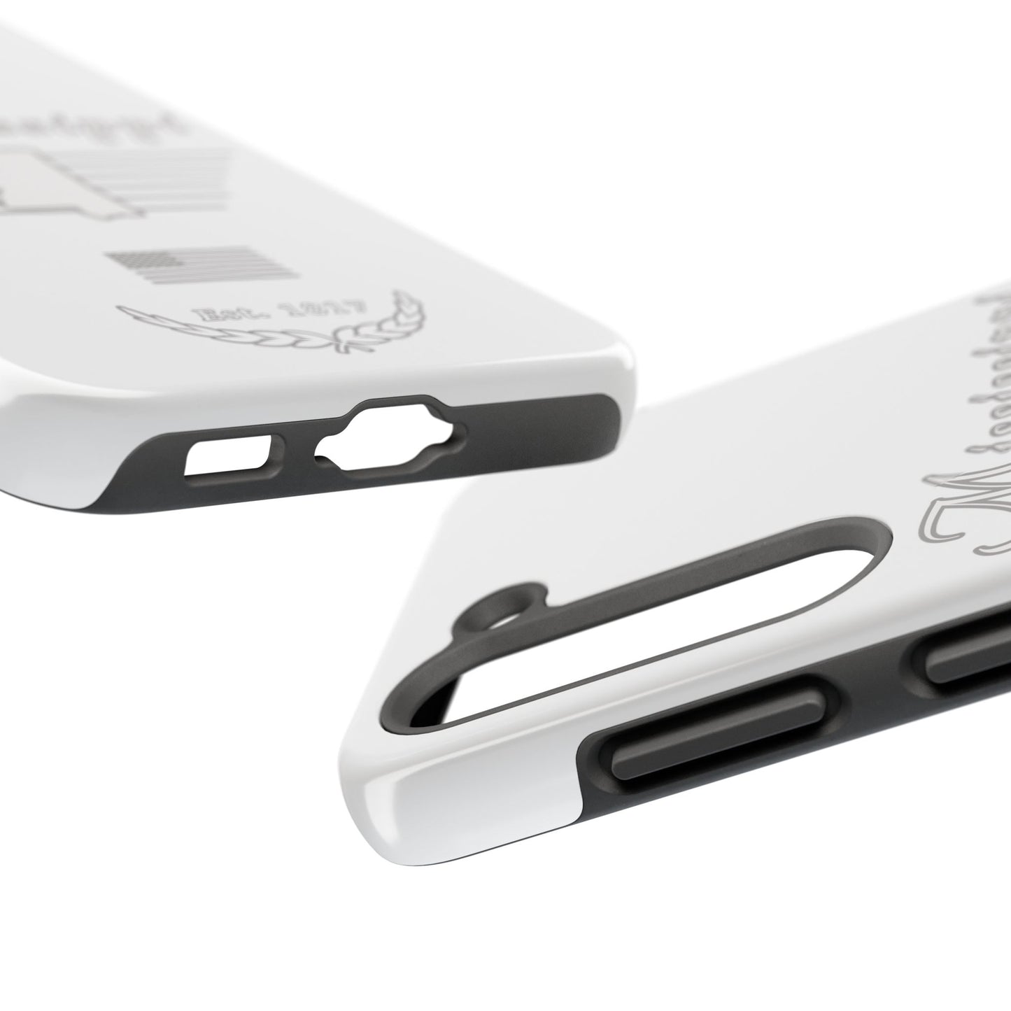 Mississippi "White Out" -  2 Piece Phone Case