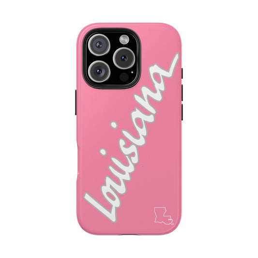 Louisiana "Flamingo" - 2 Piece Phone Case