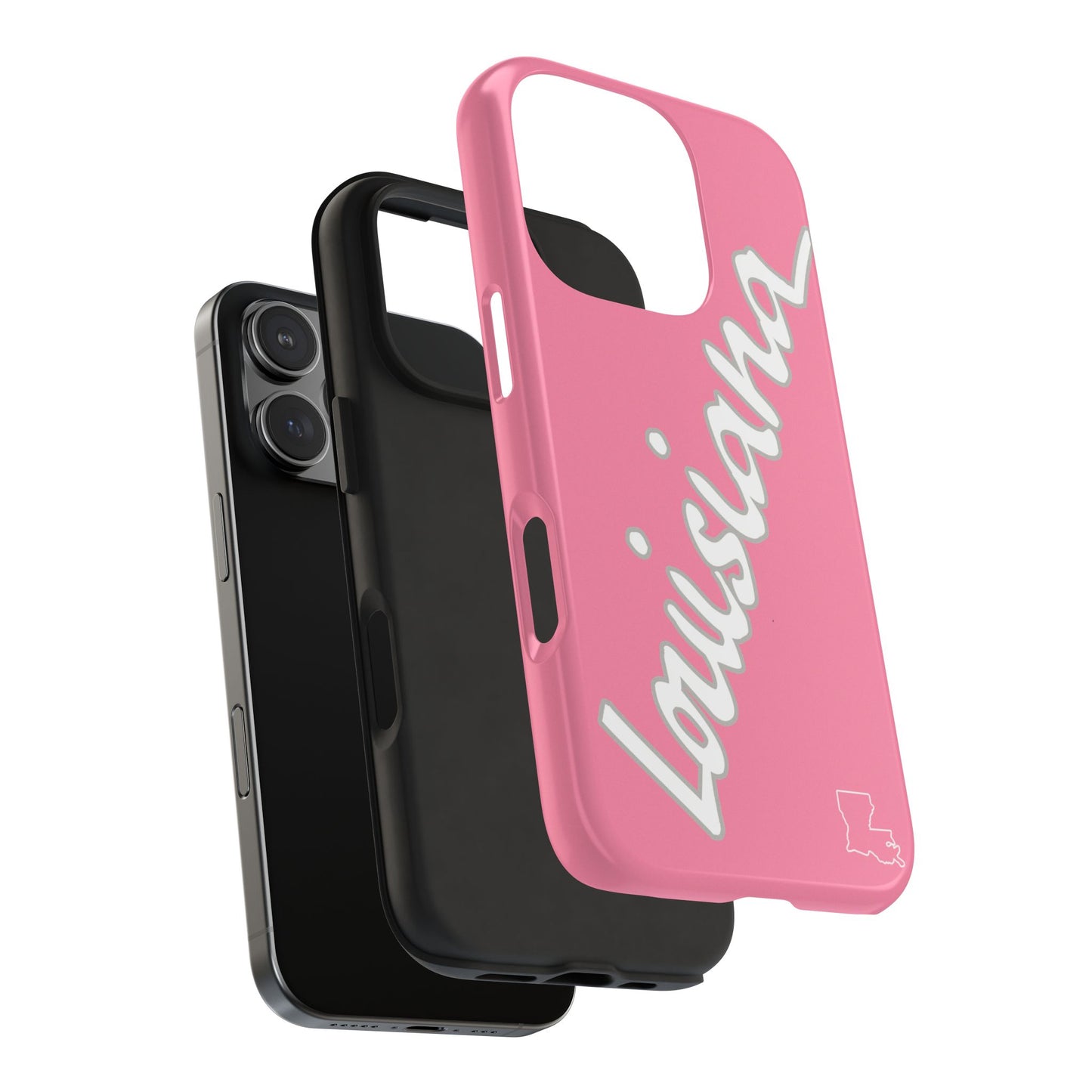Louisiana "Flamingo" - 2 Piece Phone Case