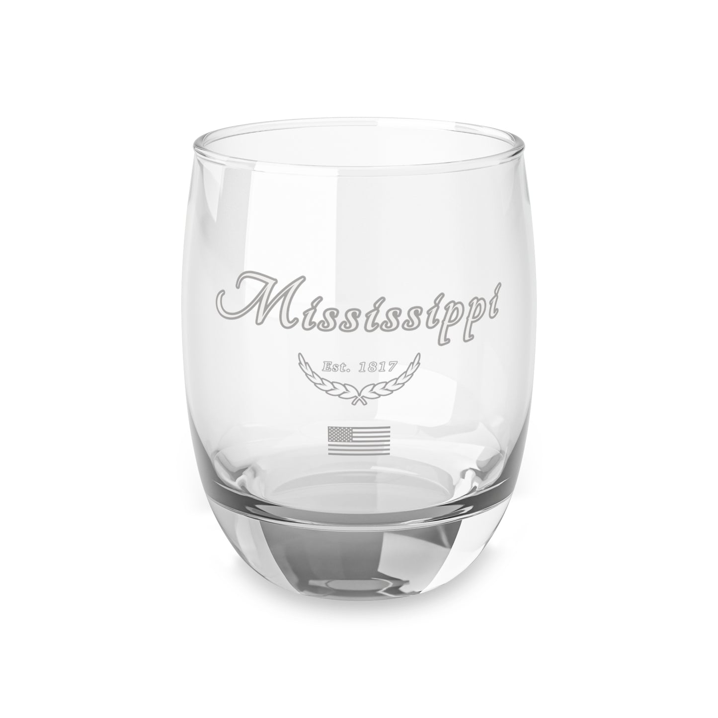 Mississippi Est. 1817 - Whiskey Glass