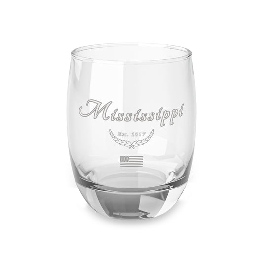 Mississippi Est. 1817 - Whiskey Glass