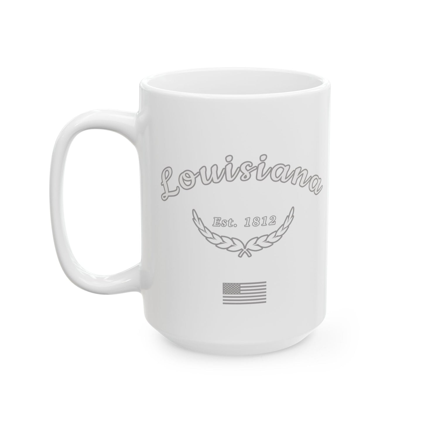 Louisiana "White Out" -  Ceramic Mug