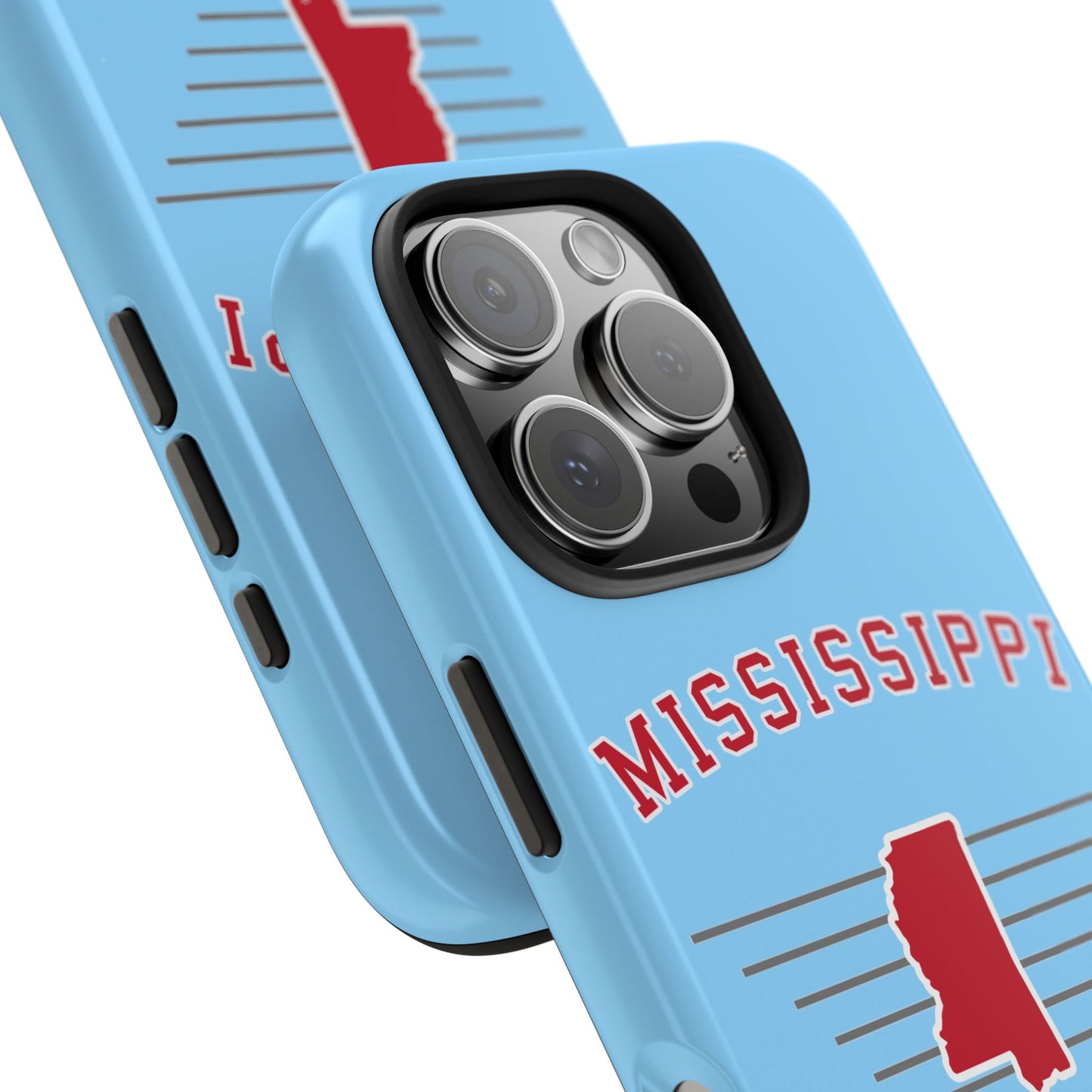 "Mississippi" Est. 1817 2 Piece Phone Case - Blue